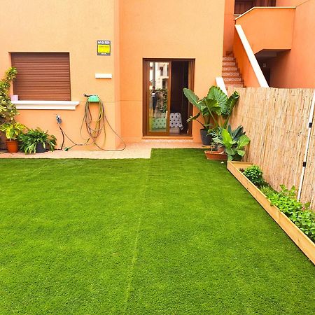 Espacioso Apartamento Con Preciosos Jardines Y Bbq Isla Plana Eksteriør bilde